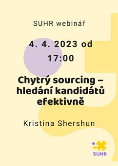 SUHR webinář: Chytrý sourcing – hledání kandidátů efektivně