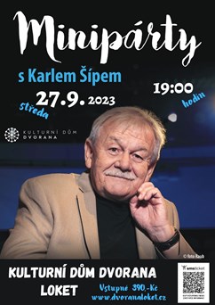 Minipárty s Karlem Šípem