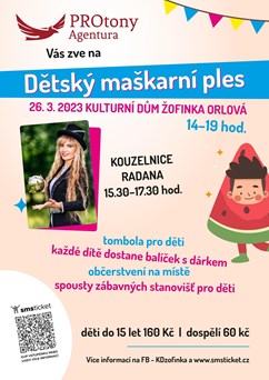 Dětský maškarní ples 