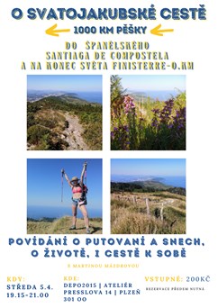 1000km sama pěšky do Santiaga de Compostela a na konec světa