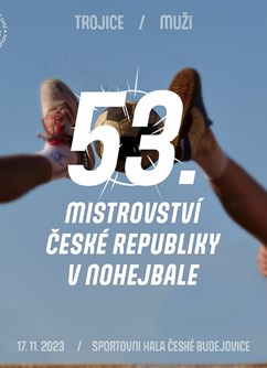 Nohejbalové Mistrovství ČR mužů trojic 2023