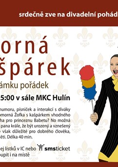 Komorná a Kašpárek: dělaj v zámku pořádek
