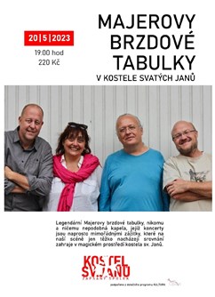 Majerovy brzdové tabulky v kostele sv. Janů