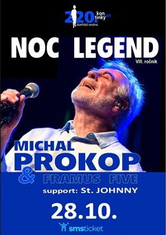 MICHAL PROKOP & Framus Five  a  St. JOHNNY  - NOC LEGEND