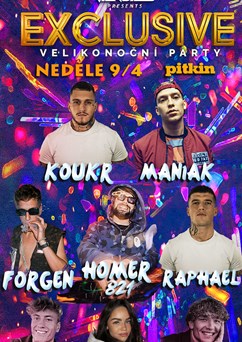 Exclusive párty w/KOUKR/MANIAK/RAPHAEL/FORGEN→ Pitkin
