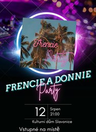 Frencie a Donnie párty 