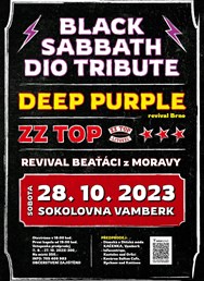 Black Sabbath DIO Tribute,  Deep Purple,  ZZ TOP