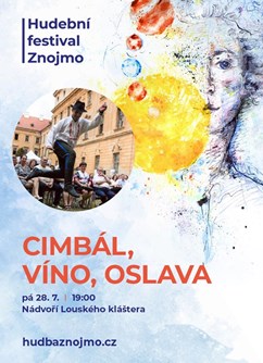 Cimbál, víno, oslava