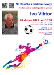 Na slovíčko s mistrem Evropy - legendární Ivo Viktor