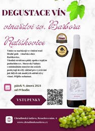 Degustace vín vinařství sv. Barbora