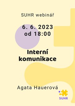SUHR webinář: Interní komunikace