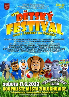 Letní dětský festival aneb z pohádky do pohádky