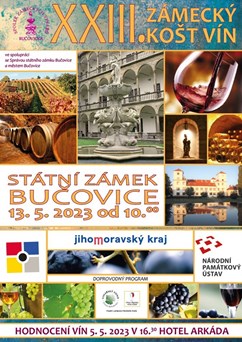 XXIII. Zámecký košt vín v Bučovicích