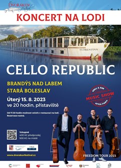 Cello Republic - FREEDOM TOUR 2023 - Dvořákův festival