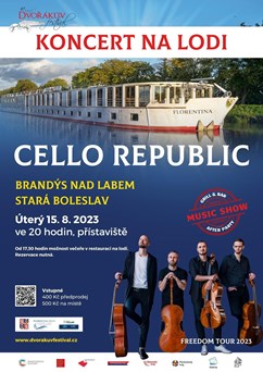 Cello Republic - FREEDOM TOUR 2023 - Dvořákův festival