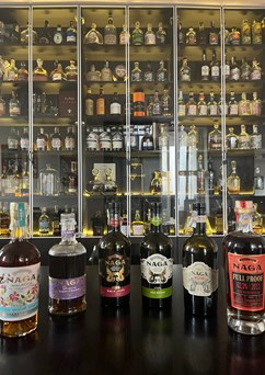 Rumová degustace značky NAGA