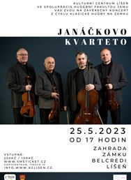 Klasická hudba na zámku - Janáčkovo kvarteto 