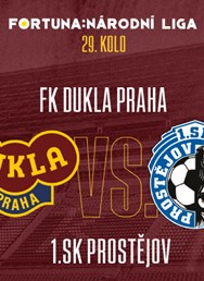 FK Dukla Praha vs. 1.SK Prostějov