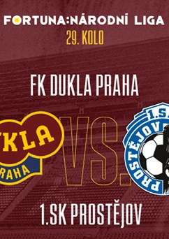 FK Dukla Praha vs. 1.SK Prostějov
