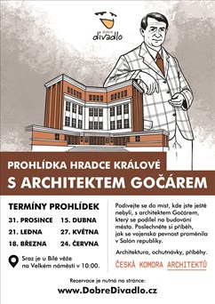 Prohlídky Hradce Králové s architektem Gočárem