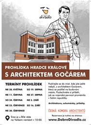 Prohlídky Hradce Králové s architektem Gočárem