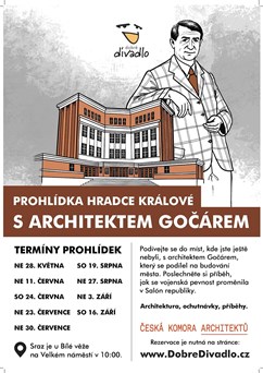 Prohlídky Hradce Králové s architektem Gočárem