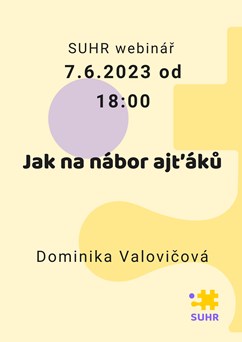 SUHR webinář: Jak na nábor ajťáků