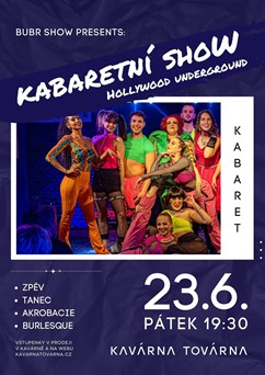 BUBR Show presents: Kabaretní show ve Zlíně