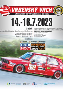 X. Vrbenský vrch 2023 - závody automobilů do vrchu