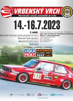 X. Vrbenský vrch 2023 - závody automobilů do vrchu
