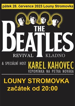 Karel Kahovec + Beatles Revival + vzpomínka na Petra Nováka