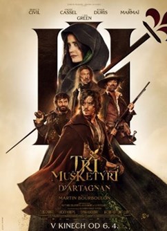 Tři mušketýři: D’Artagnan - Letní kino Litoměřice