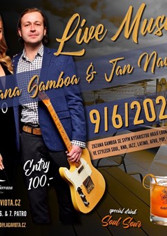 Live Music Zuzana Gamboa & Jan Navrátil v La Gaviota Terraza