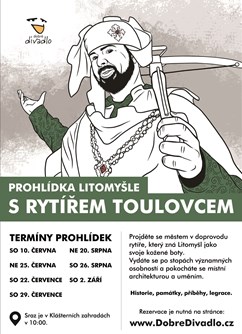  Prohlídka Litomyšle s rytířem Toulovcem