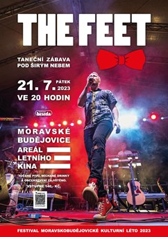 Zábava pod širým nebem s kapelou The Feet