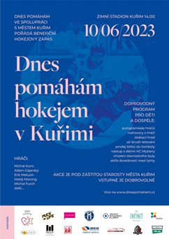 Dnes pomáhám hokejem v Kuřimi