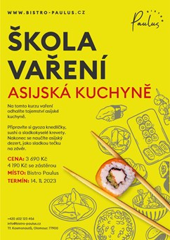 Škola vaření s Romanem Paulusem - Asijská kuchyně