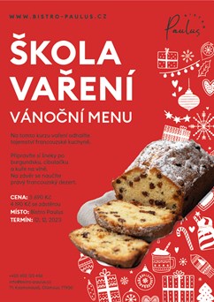 Škola vaření s Romanem Paulusem - Vánoční menu