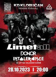 Limetall & Donor & Intolerance / Valašské Klobouky