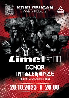 Limetall & Donor & Intolerance / Valašské Klobouky