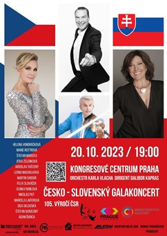 Česko-slovenský koncert ke 105. výročí ČSR