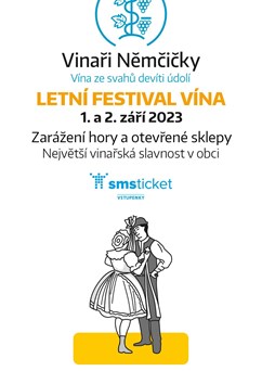Letní festival vína Němčičky - otevřené sklepy