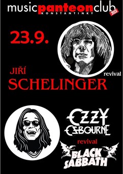 Jiří Schelinger revival Praha + Black Sabbath /Ozzy revival
