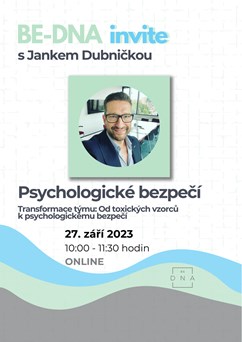 BE-DNA Invite - Psychologické bezpečí
