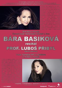 Bára Basiková, recitál