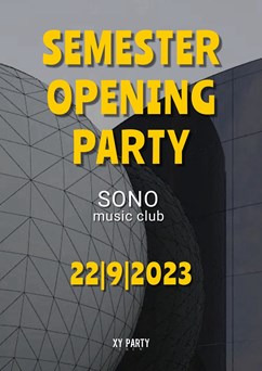 Semester Opening Party