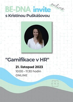 BE-DNA Invite - "Gamifikace v HR"