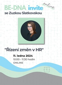 BE-DNA Invite - "Řízení změn v HR"