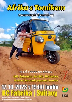 Afrika s tuktukem – Tomík na cestách
