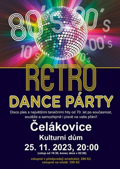 Retro dance party